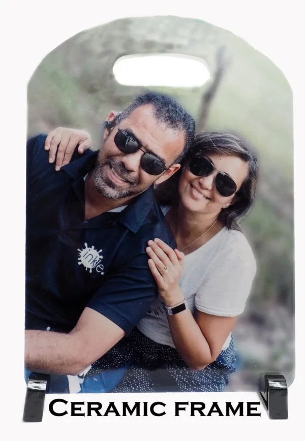 ceramic photo frame