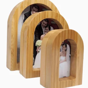 Bamboo Arch Freestanding Photo Block