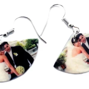 personalised photo earing