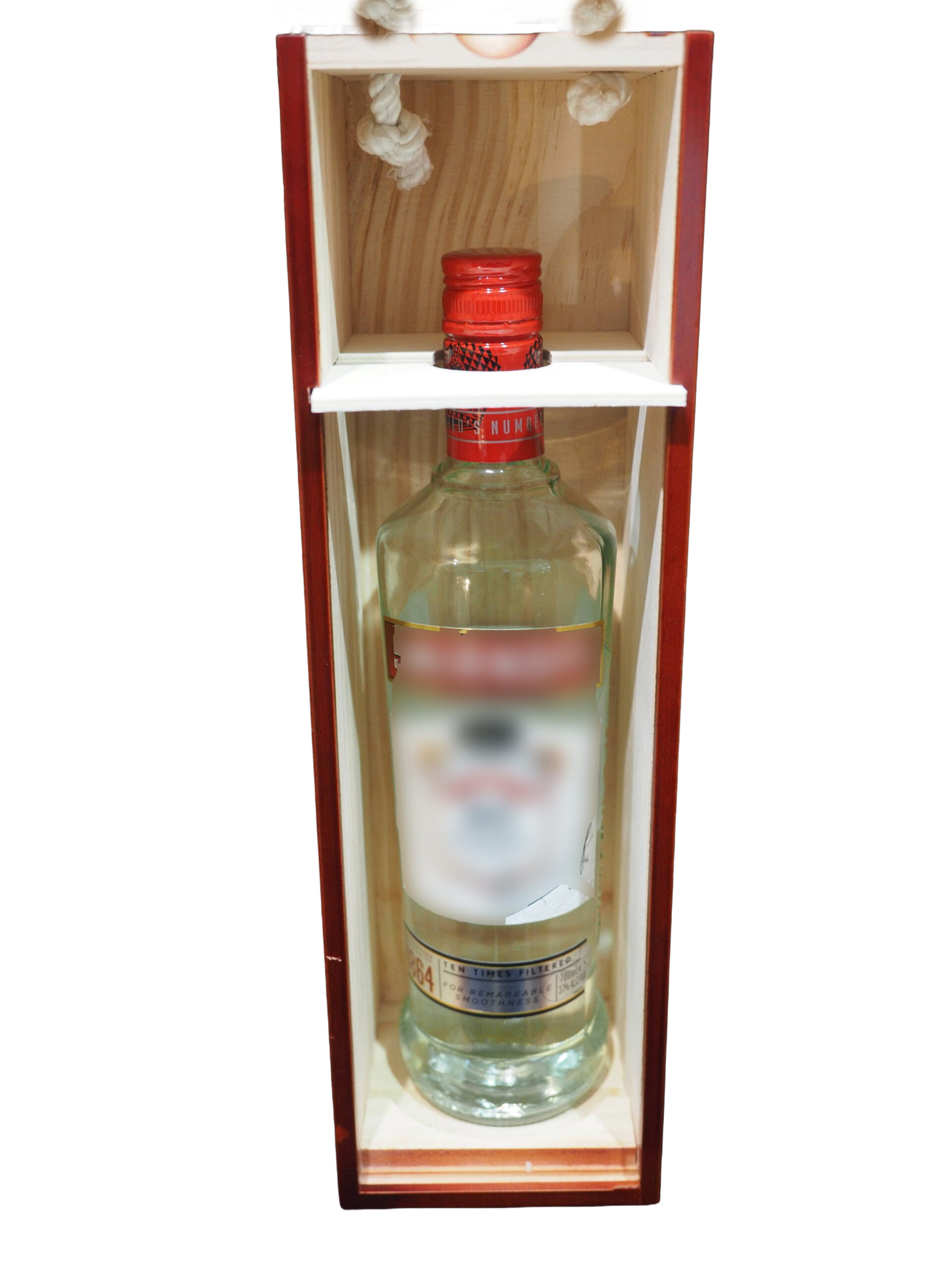 Wine Bottle Gift Box & Lid - Image 4